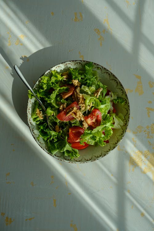 Salad on a Plate 