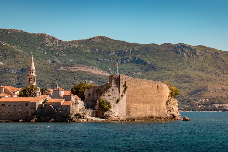 The Budva Citadel In Montenegro