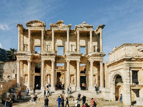 The Library of Celsus in Selcuk, Turkey