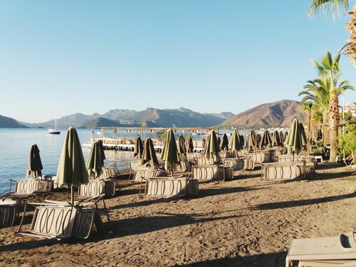 Free Marmaris beach Stock Photo