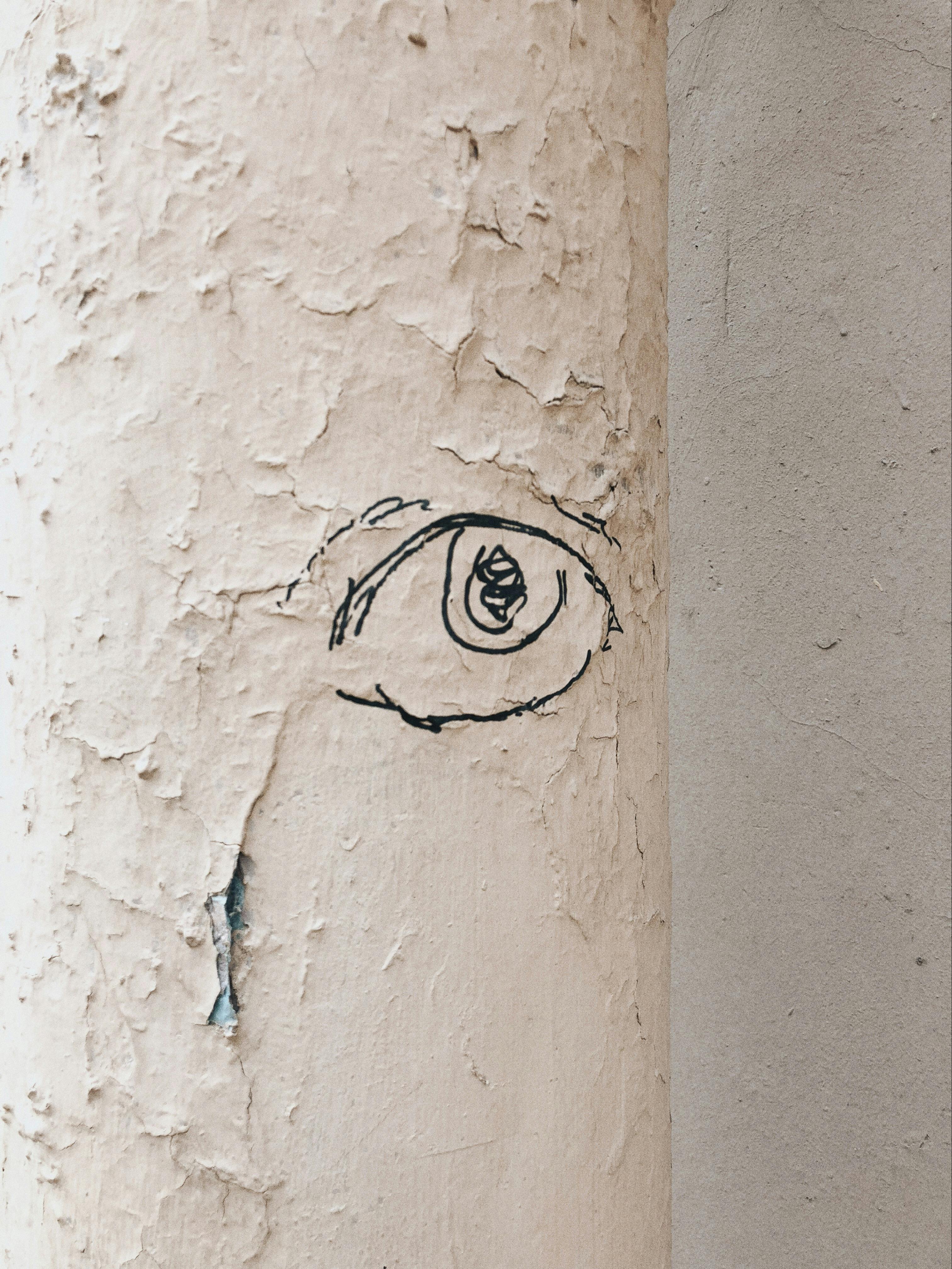 eye illustration on pilkar