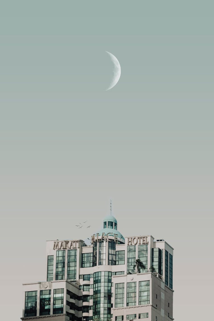 Crescent Over Hotel