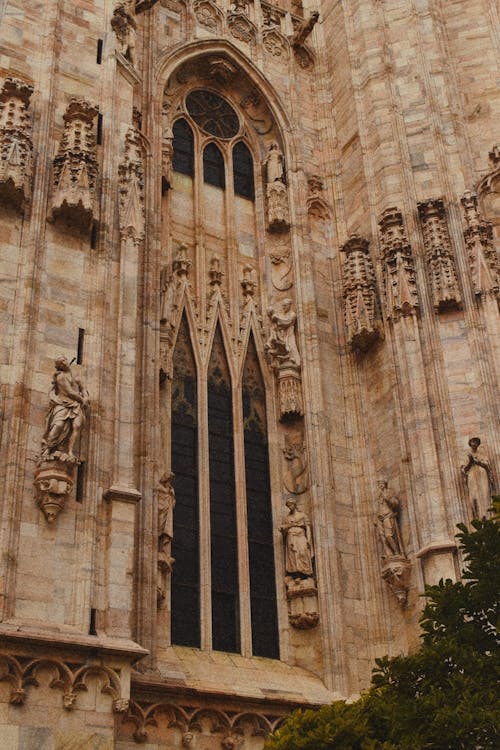 Decor on Gothic Cathedral