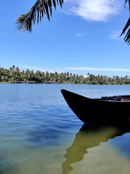 Kostnadsfri bild av båt, blå bakgrund, blå sjö