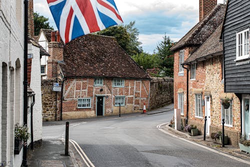 Vintage Houses in Town in UK