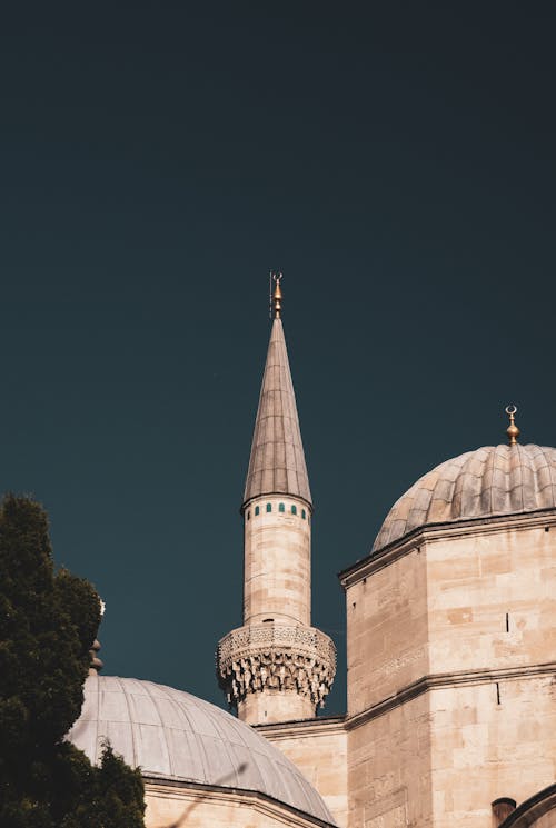 Suleymaniye Minaret in Istanbul, Turkey