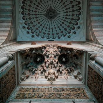 An Intricately Designed Headboard