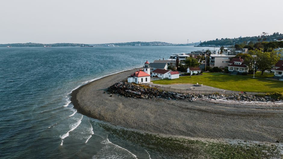 Alki Beach run