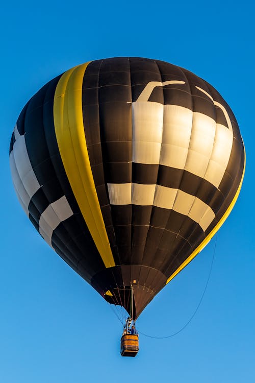 Close-Up Shot of a Hot Air Balloon 