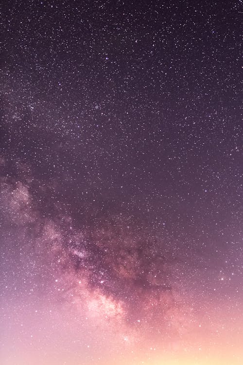 Free Photography of Stars and Galaxy Stock Photo