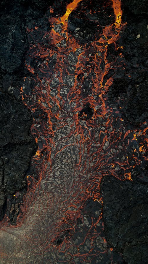Kostnadsfri bild av het, lava, lysande