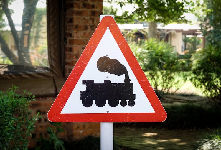 Red And White Street Sign