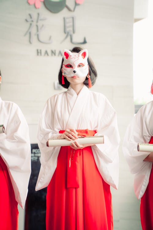Gratis stockfoto met anime, Azië, inuyasha kikyo jurk