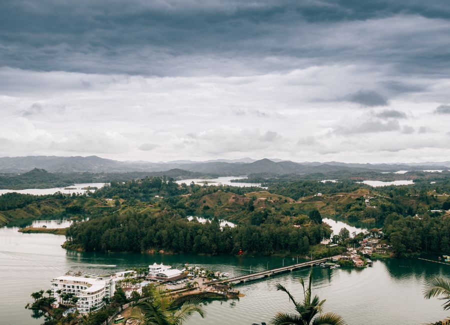 Guatapé, Colombia — a travel moment · stay connected with a Guatapé eSIM from My Holiday SIM