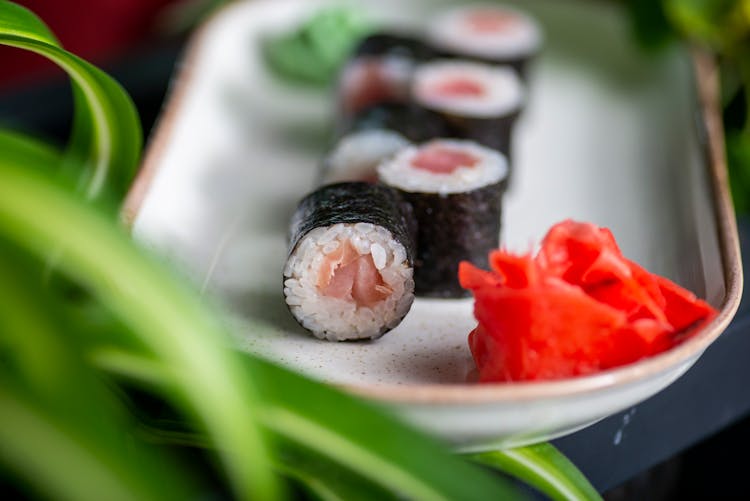 Sushi On A Plate 