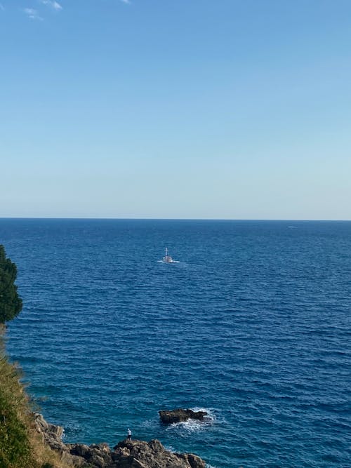 Gratis stockfoto met blauw water, blikveld, golven