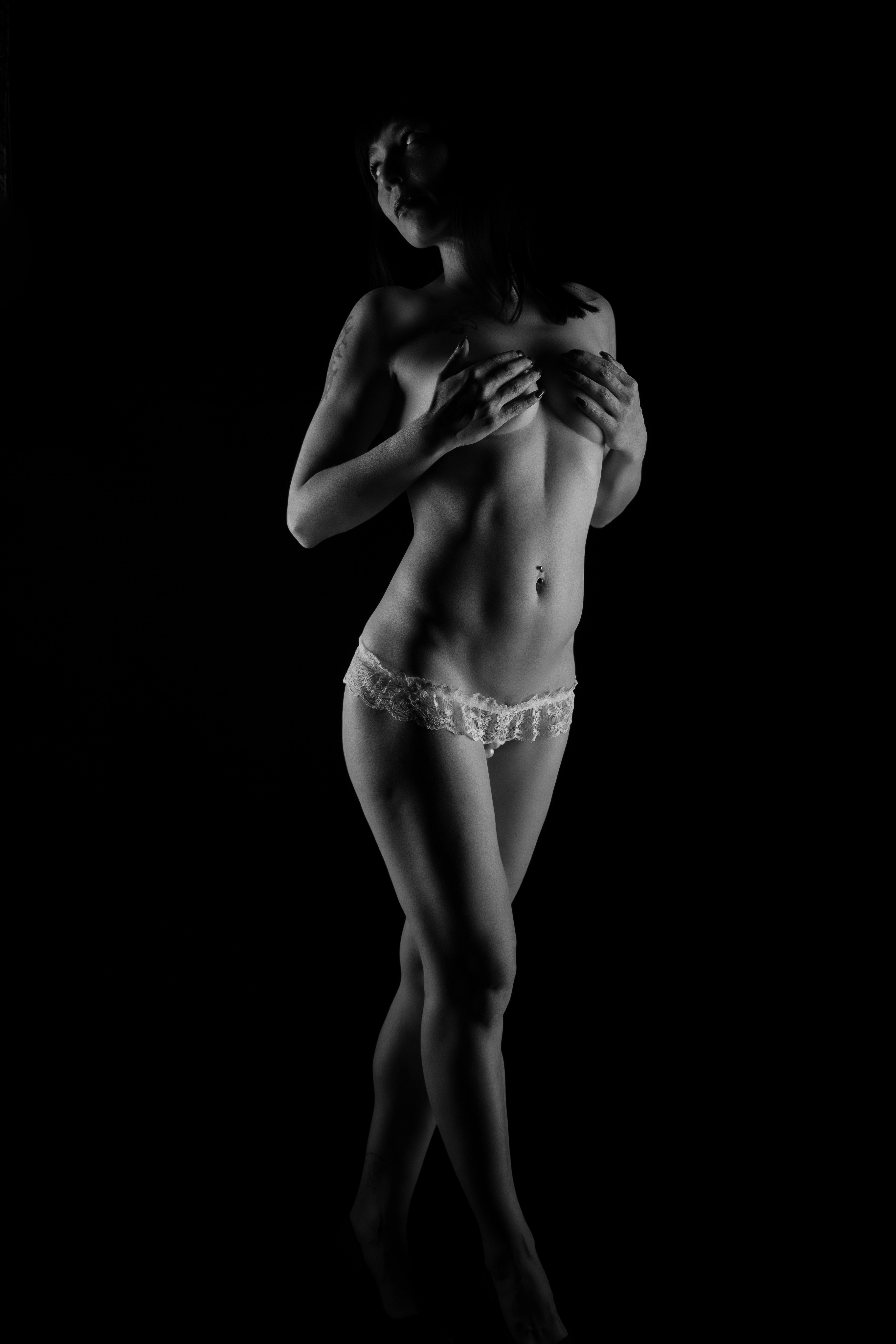 Beautiful female breast Stock Photo by ©violanda 23241600