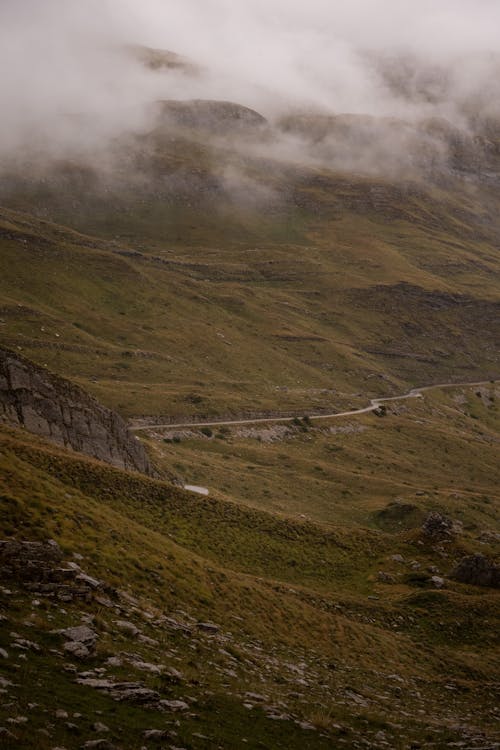 Trail in Mountains