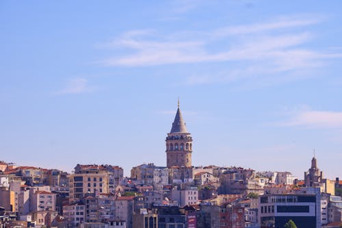 Ingyenes stockfotó épület, galata-torony, helyi nevezetességek témában