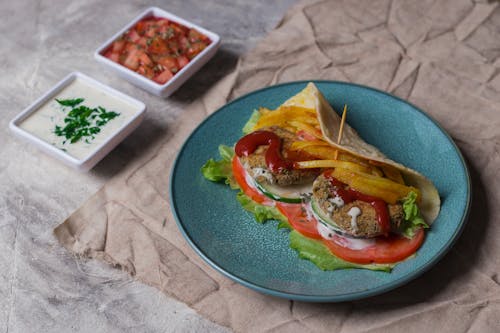 Darmowe zdjęcie z galerii z fotografia kulinarna, główne danie, kuchnia meksykańska