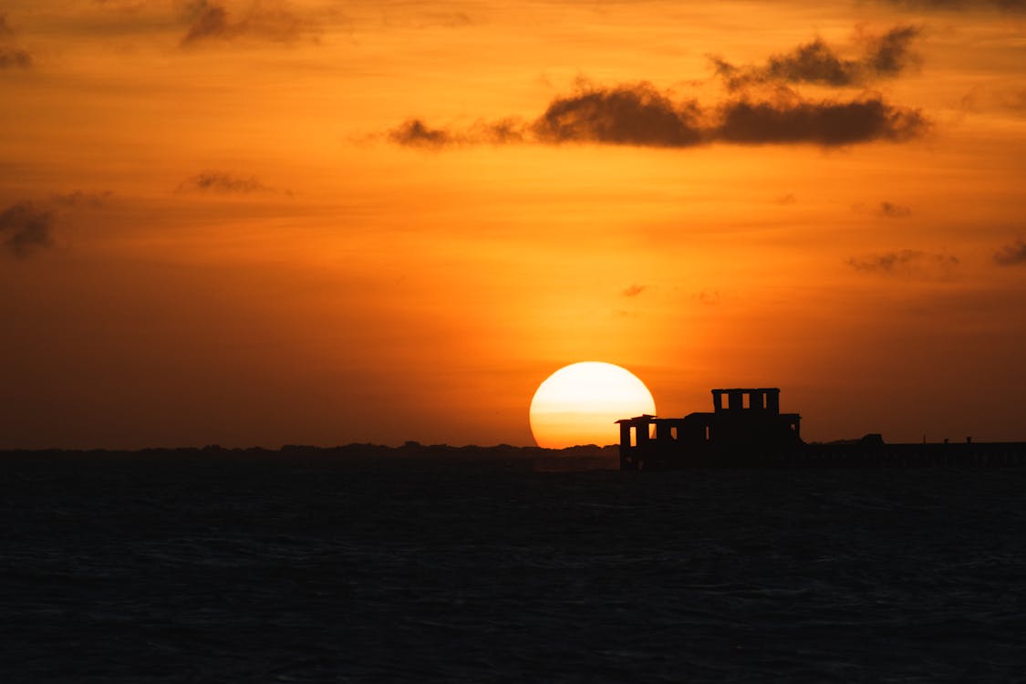 Photos gratuites de ciel jaune, colombie, coucher de soleil