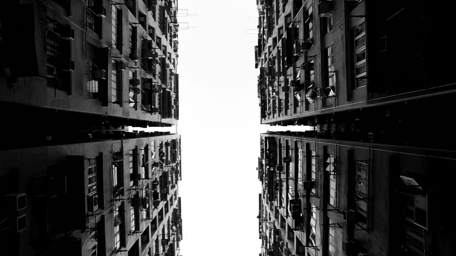 Fotografía convertida a escala de grises