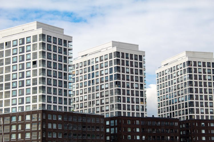 Apartment Buildings In Helsinki, Finland