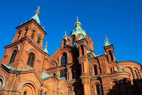 Δωρεάν στοκ φωτογραφιών με uspenski καθεδρικός ναός, γαλάζιος ουρανός, εξωτερικός χώρος