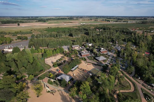 Photos gratuites de arbres, bâtiments, campagne