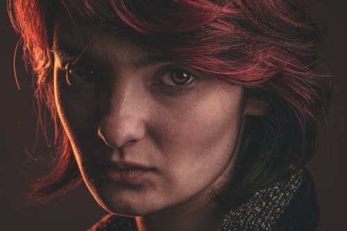 A Woman with Red Hair