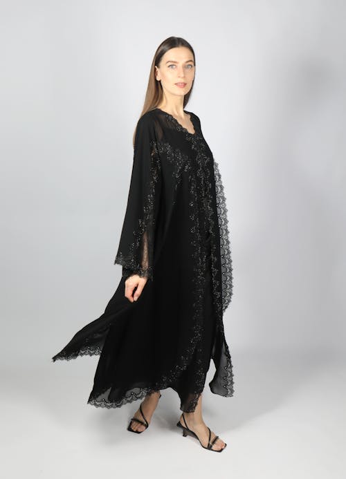 Ingyenes stockfotó divat, elegancia, fekete ruha témában