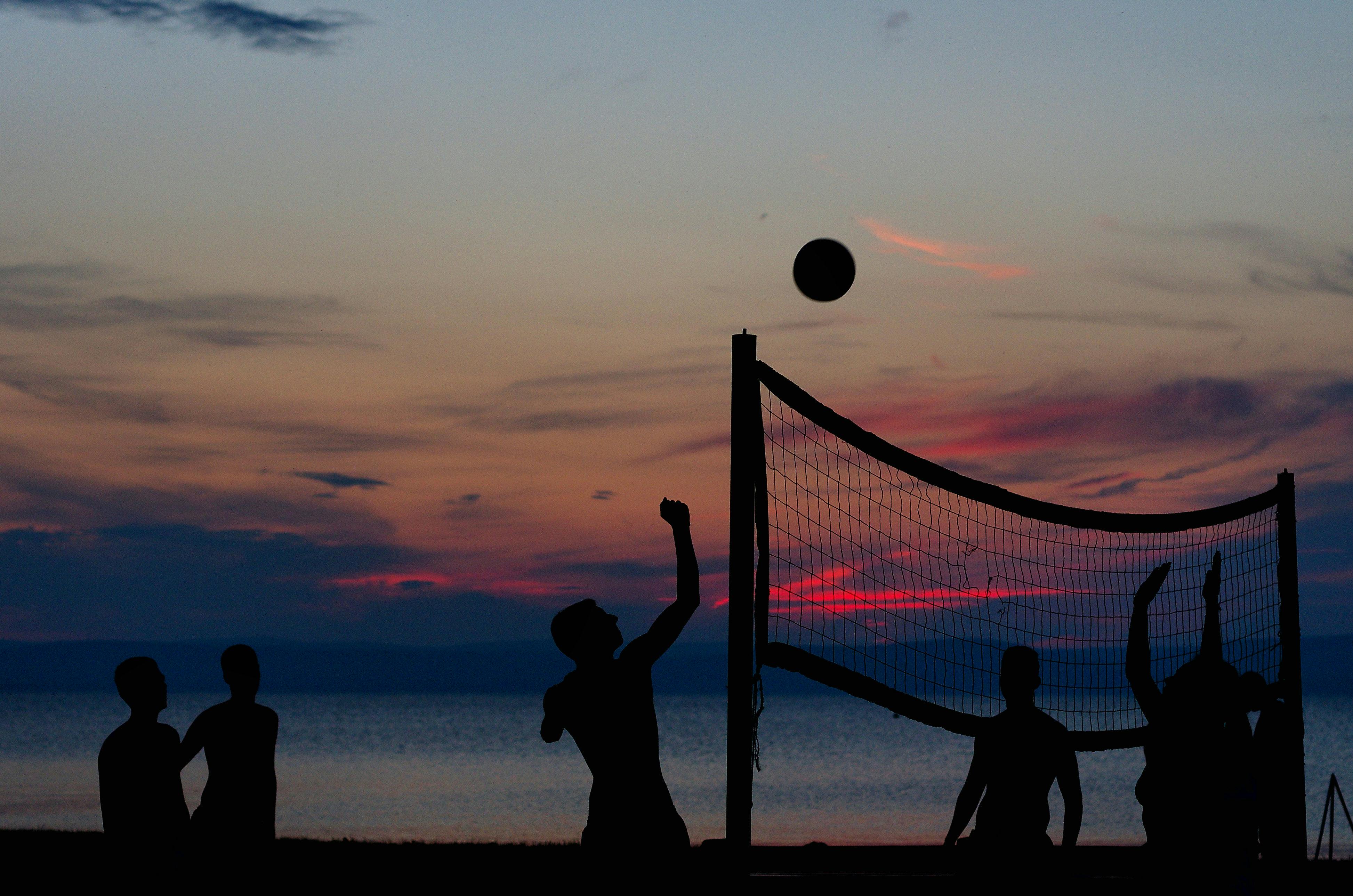 Free stock photo of balaton, ball game, beach