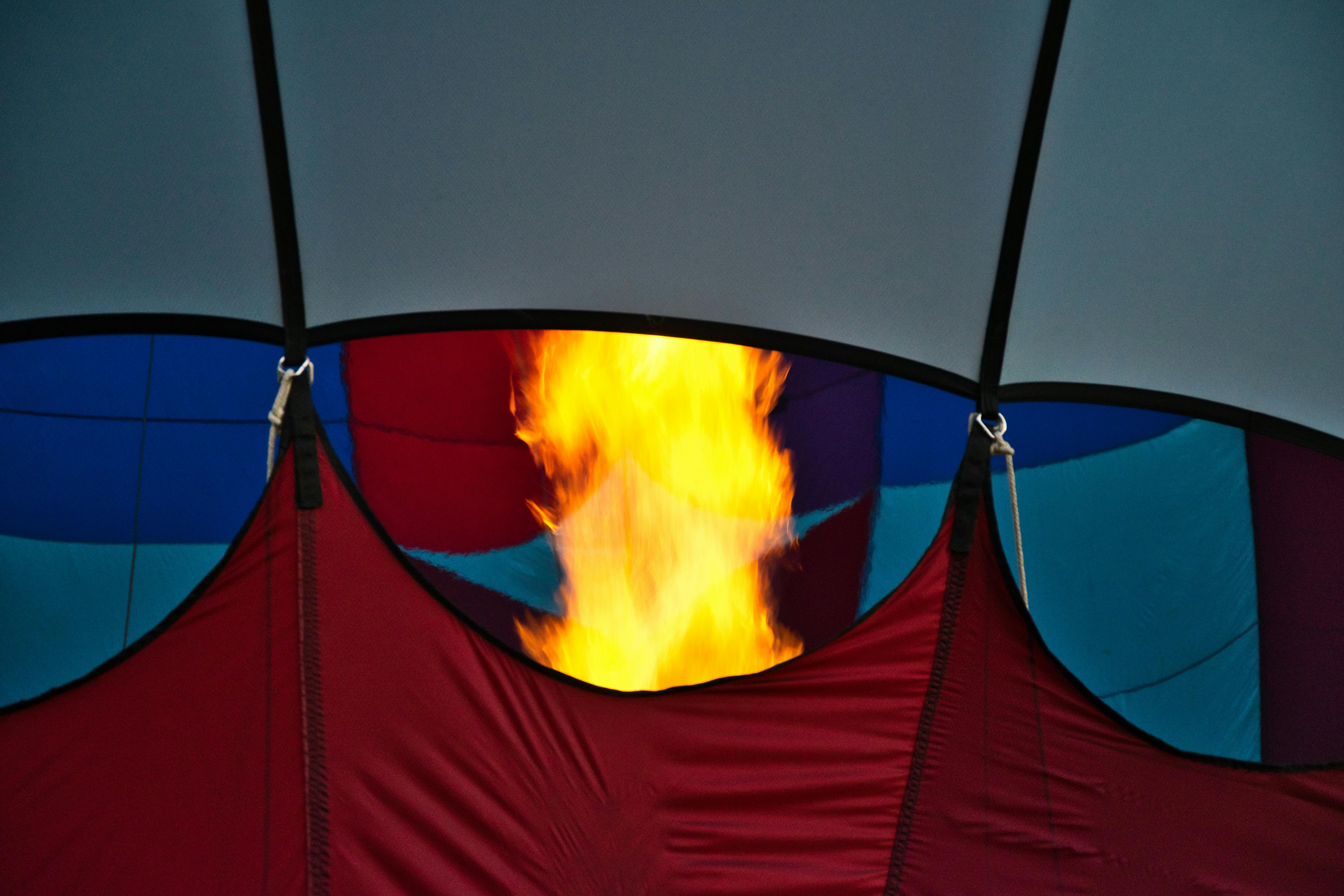 Free stock photo of fire, flame, hot air balloon