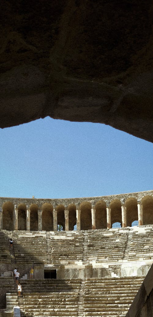 35 mm, analog, antik roma mimarisi içeren Ücretsiz stok fotoğraf