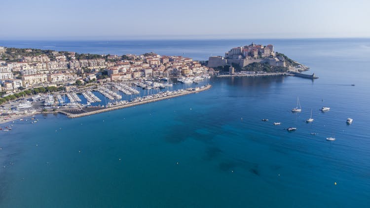 City Waterfront And Sea 