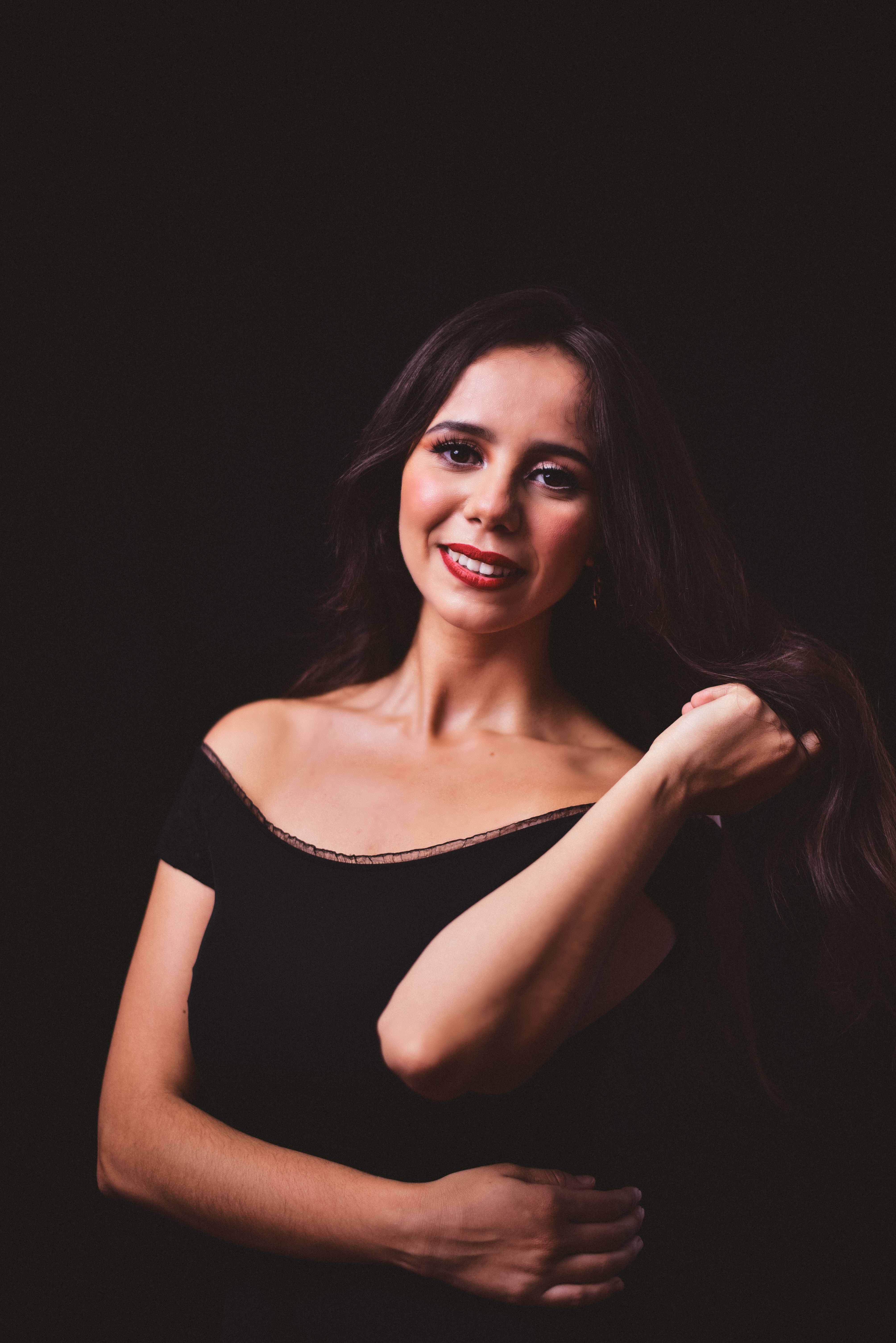 A Woman in Long Black Jacket · Free Stock Photo