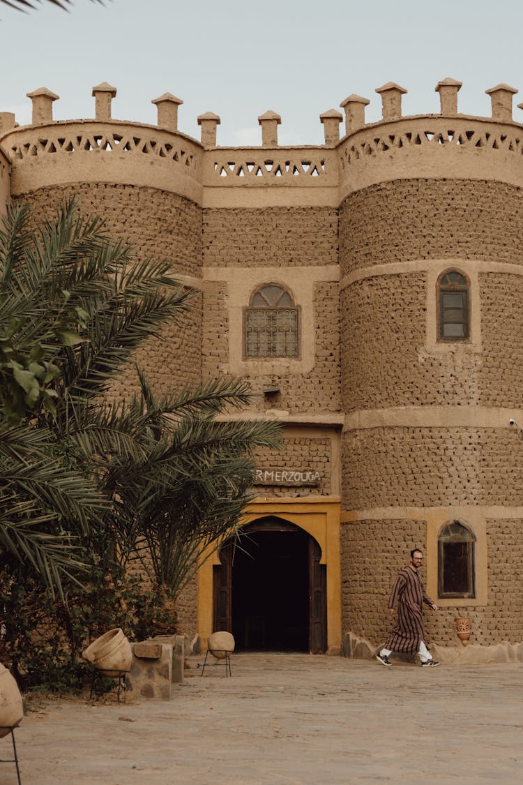 Facade Of A Traditional Arabian Building