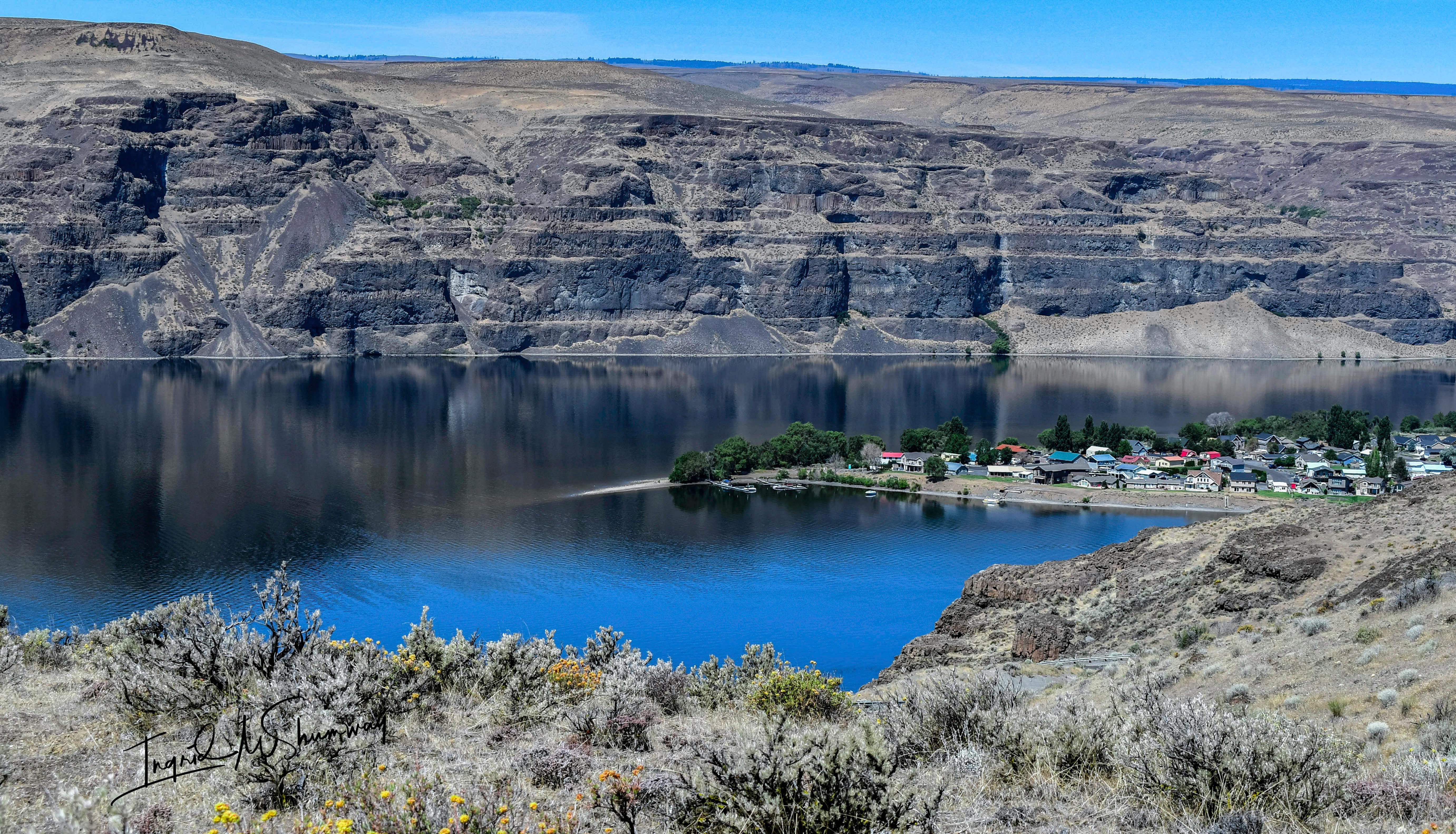 Free stock photo of Columbia River Quincy WA, Sunland