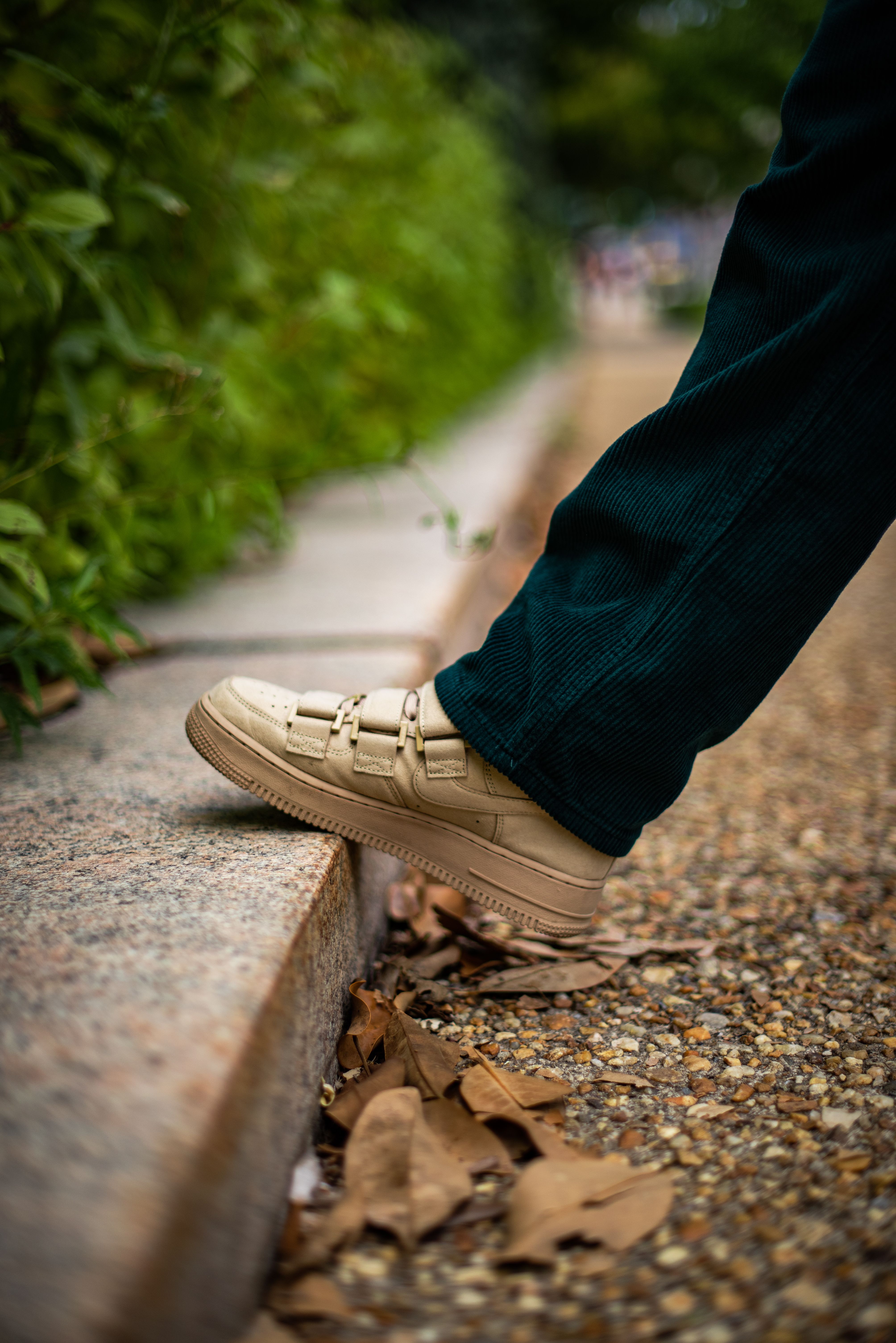 Person Wearing Yellow Crocs Free Stock Photo