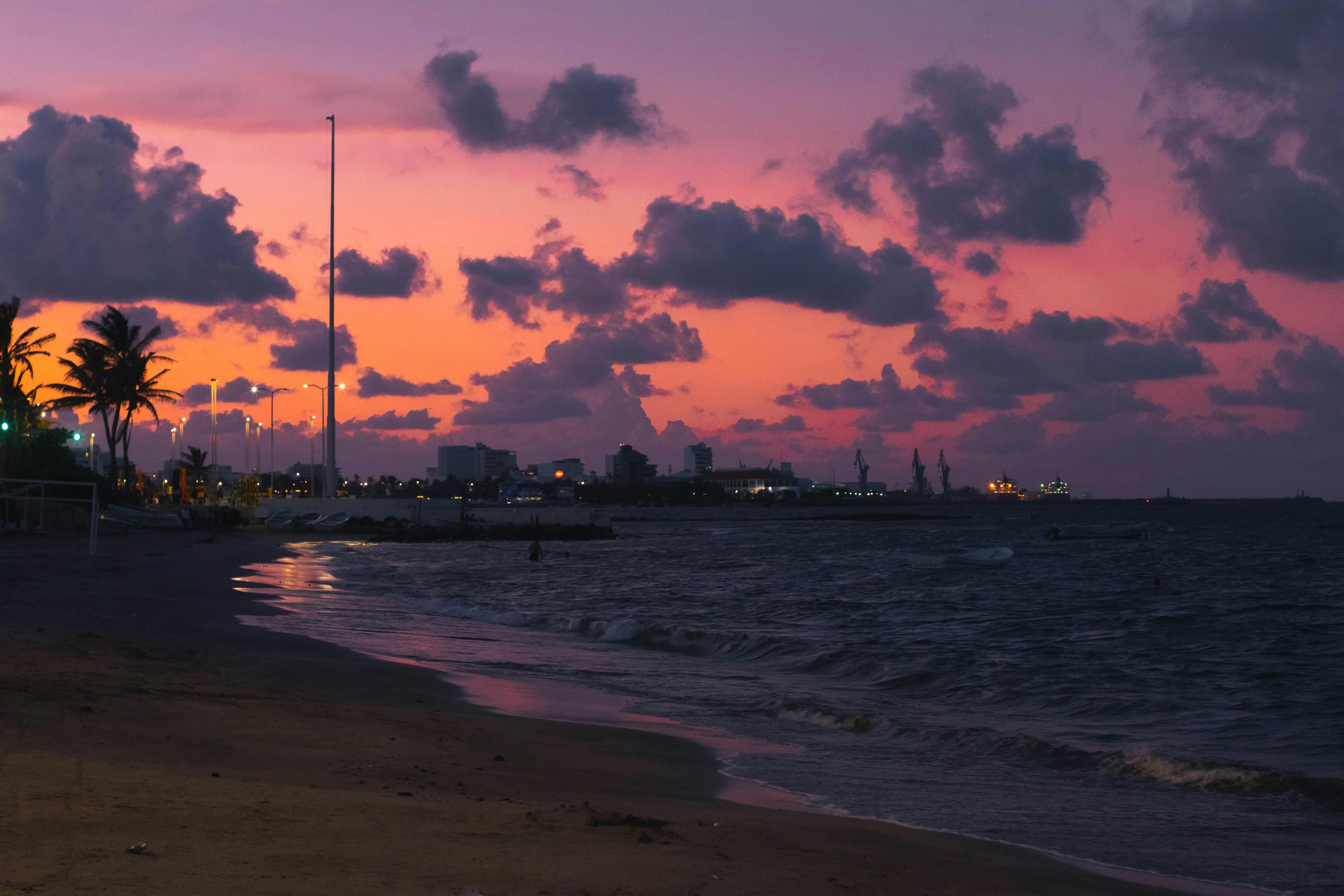 panoramic view of the ocean