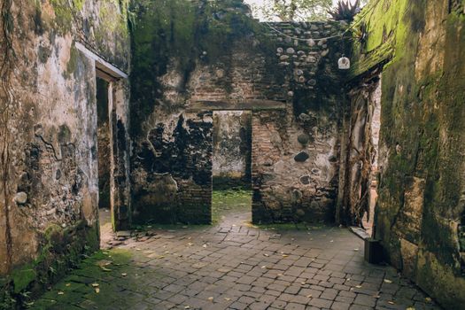 Photo of the House of Hernan Cortes in La Antigua Veracruz in Mexico