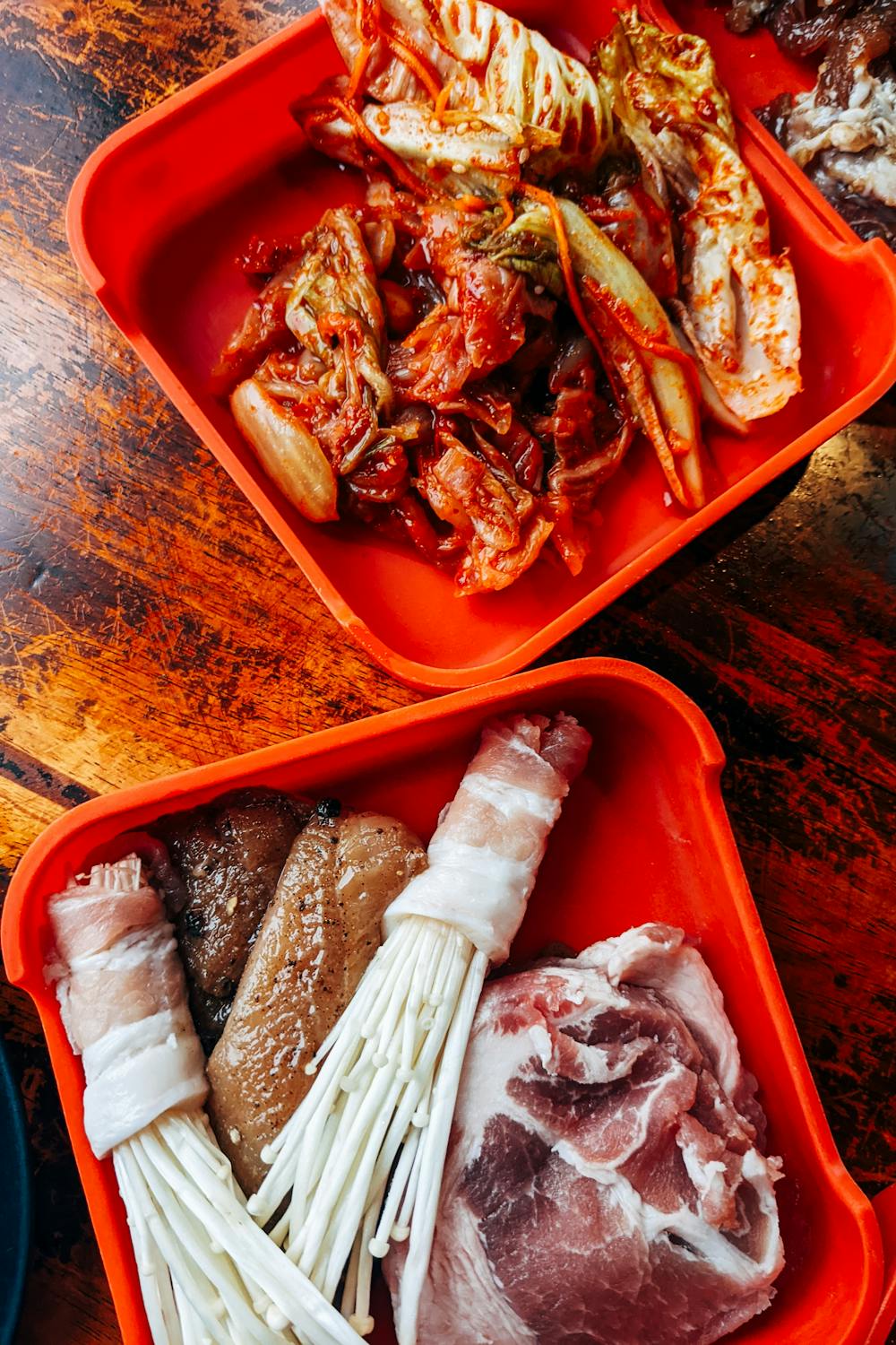 Spicy Korean Pork Belly (Samgyeopsal)