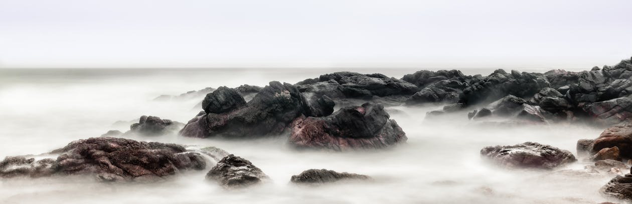 Black Rock Avec Brouillard