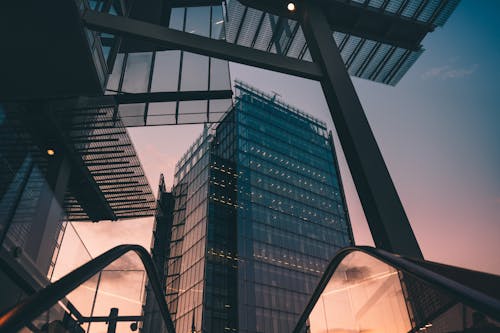 Glass Modern Building in London 