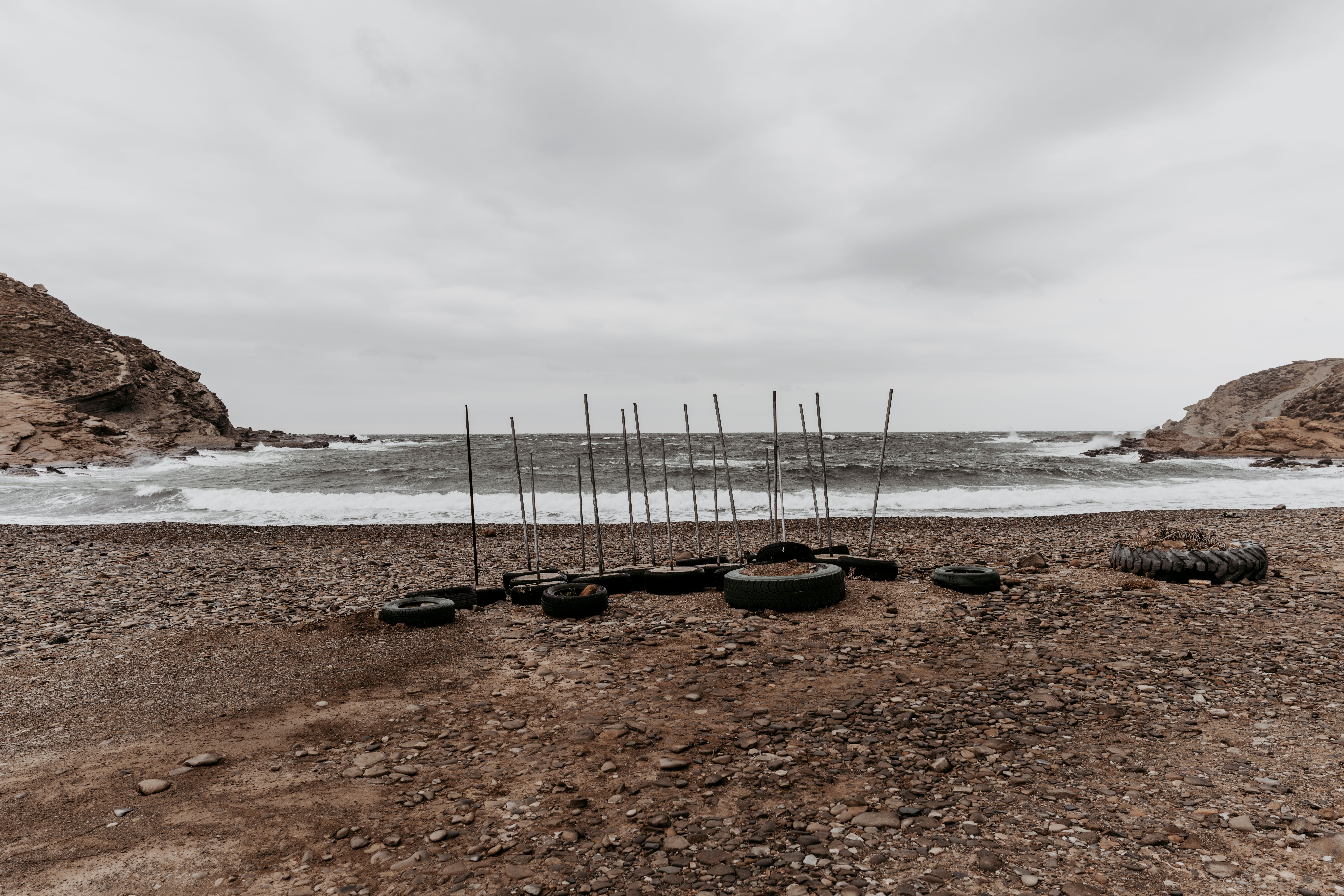 Bozcaada island, Turkish islands, Bozcaada beach - Detail