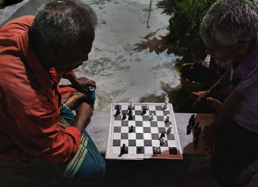 VA staff and Veterans collaborating on a chess program, showing resource allocation and community effort