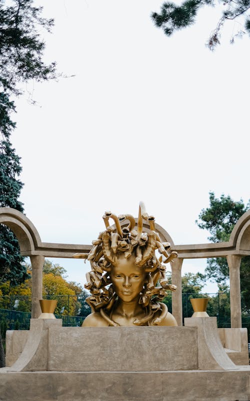 A Sculpture in a Park