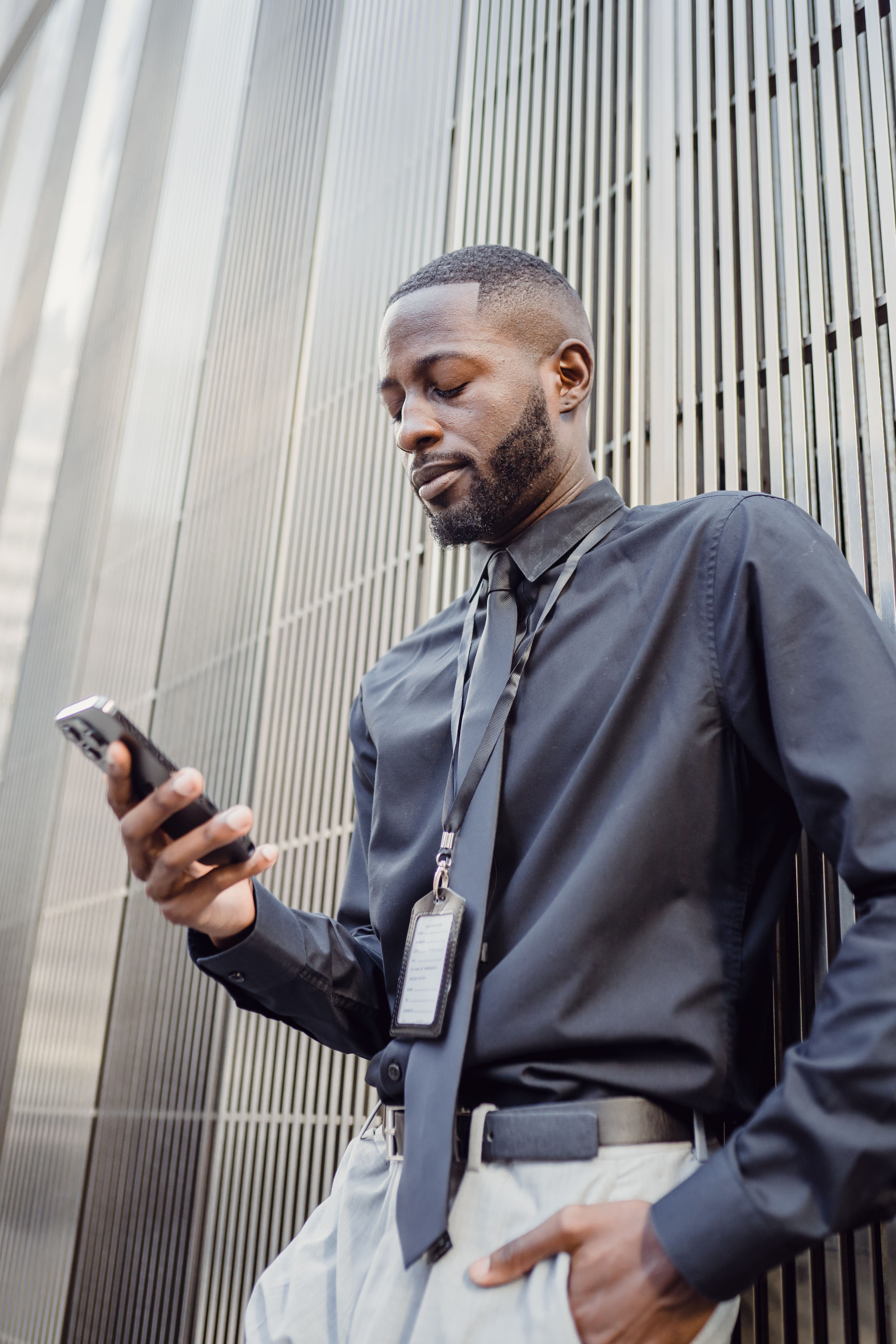 A Man Using his Phone · Free Stock Photo