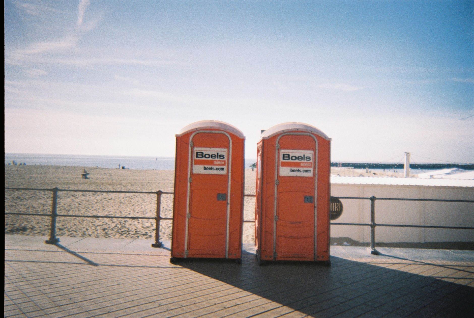 The public toilets are shut