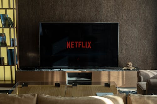 Netflix on TV Screen